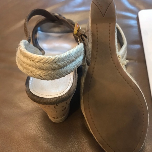 Prada wedge sandals - Picture 2 of 4